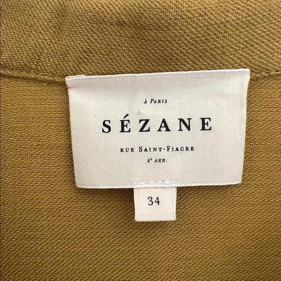 Sezane Elaia Jacket size 34 EU 2/XS US - Picture 5 of 7